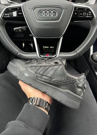Мужские кроссовки для бега, спортивные легкие кроссовки,демисезонные кеды adidas originals adi2000 all black,3 фото