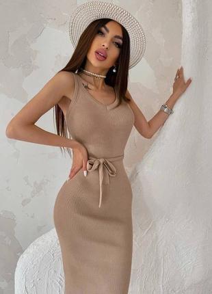 Елегантне і стильне плаття облягаючого силуету без рукавів🩷🩷🩷ціна 650грн4 фото