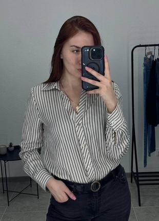 Смугаста сорочка regular fit zara