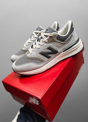 Мужские кроссовки new balance 997 gray / haki1 фото