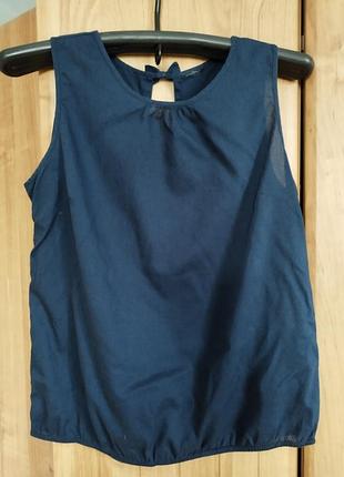 Летняя легкая хлопковая блузка vero moda