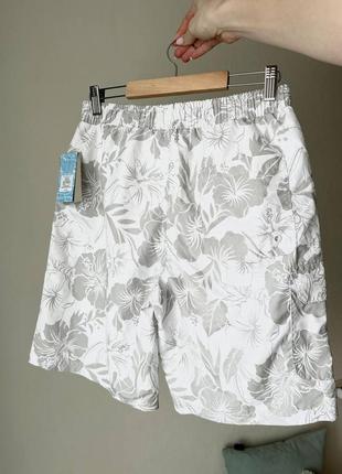 Плавки чоловічі, плавальні шорти білі від primark з сіткою, підкладкою3 фото
