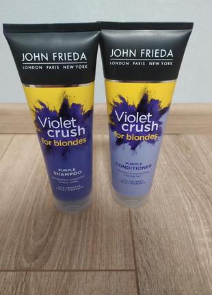 Набор шампунь и кондиционер от желтизны john frieda