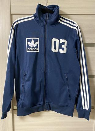 Спортивна вінтажна кофта adidas originals1 фото