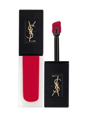 Помада для губ yves saint ysl laurent tatouage couture velvet cream liquid lipstick 208