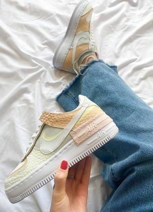 Женские кроссовки nike air force shadow люкс качество