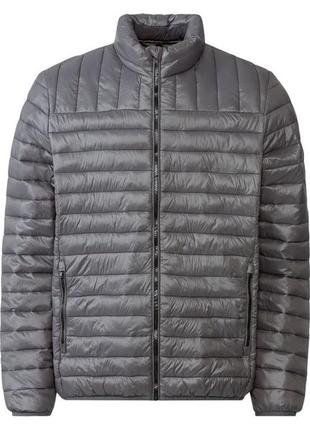 Куртка демисезонная водоотталкивающая и ветрозащитная для мужчины livergy lidl 378041 l серый