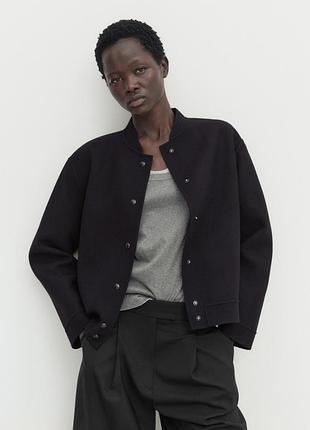 Піджак бомбер пальто жакет massimo dutti