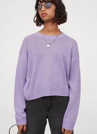 Джемпер свитер из мягкого трикотажа h&m