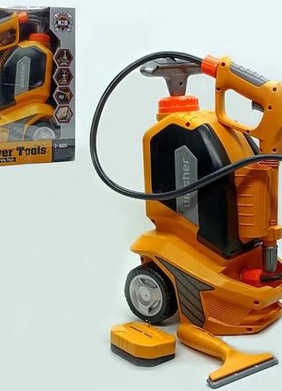 Іграшкова автомийка для дітей бризкає водою міні мийка механічна power tools