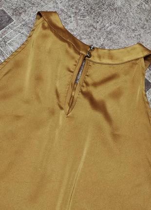 Новая атласная удлинённая блуза блузон 548 фото
