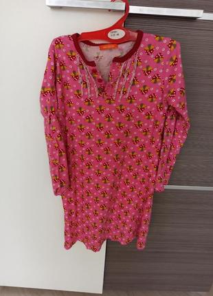 Яскрава нічна сорочка для дівчинки 5-7 років1 фото