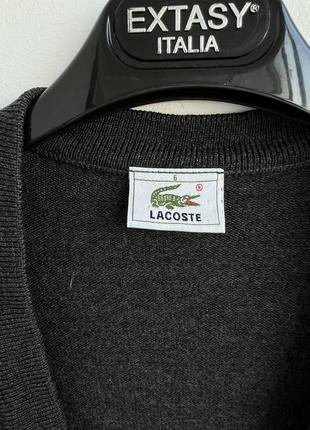 Lacoste кардиган из шерсти со знаком качества8 фото