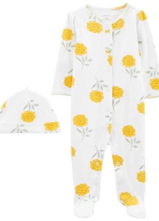 Комплект бавовняний carters 2 в 1, 6m