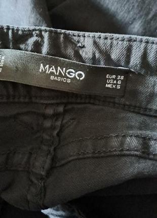 Черные брюки джинсы4 фото