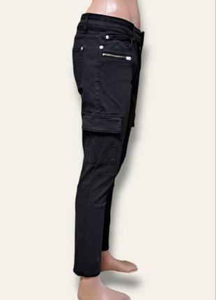 Черные брюки джинсы7 фото