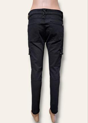 Черные брюки джинсы8 фото