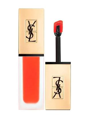 Матова помада-татуаж для губ yves saint laurent tatouage couture matte stain 17.