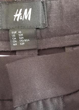 Брюки h&m котон 4