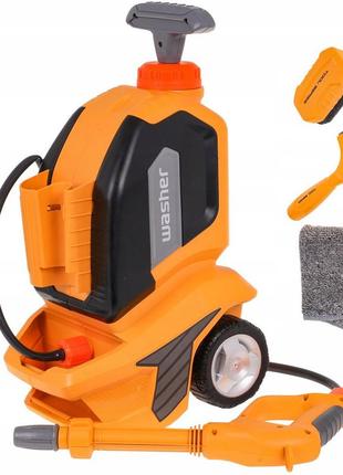 Детская игрушка мини мойка распыляет воду механическая автомойка power tools