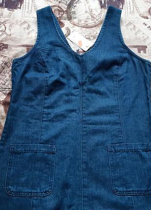 Сарафан джинсовый 4