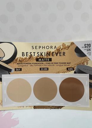 Тональний крем sephora collection matte powder foundation, оригінал.