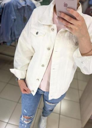 Куртка джинс коттон фабричный китай🇹🇷2 фото