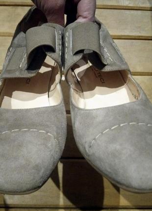 Женские замшевые туфли mauro teci5 фото