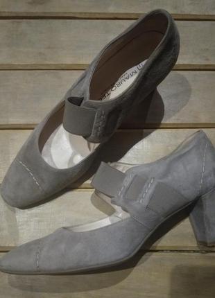 Женские замшевые туфли mauro teci1 фото