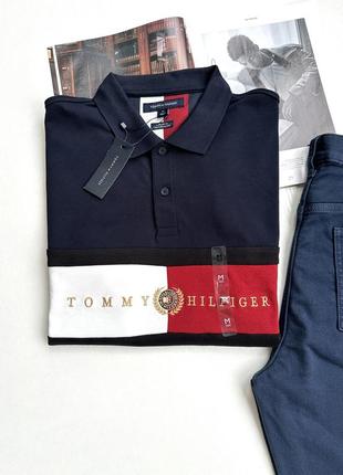 Поло, футболка чоловіча tommy hilfiger оригінал преміум лінійка4 фото