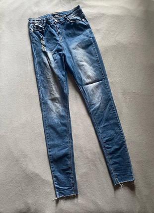 Джинсы-скинни от missguided на высокую девушку