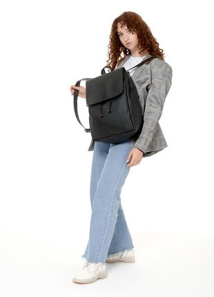 Жіночий рюкзак sambag loft lzn чорний1 фото
