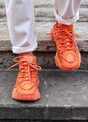 Жіночі кросівки calvin klein orange