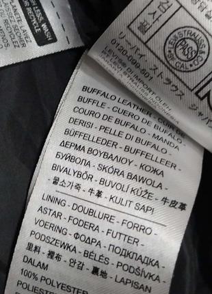 Куртка від levis, шкіряна, шкіра буйвола, чорна