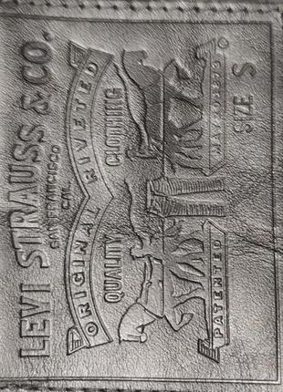 Куртка від levis, шкіряна, шкіра буйвола, чорна