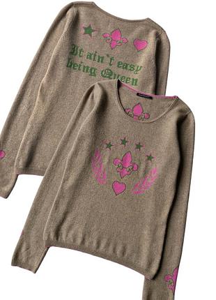 Стильный кашемировый свитер luisa cerano