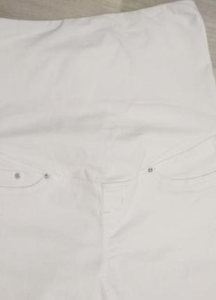 Білі джинси для вагітних.6 фото