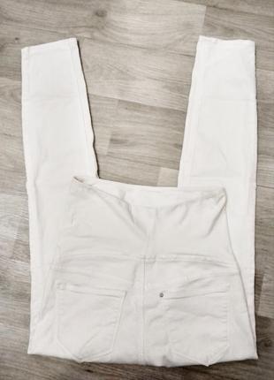 Білі джинси для вагітних.3 фото