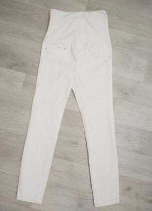 Білі джинси для вагітних.2 фото
