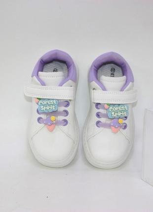 Белые кроссовки для девушек, белые кроссовки для девчонки, детские кроссовки белые, детские кеды белые4 фото