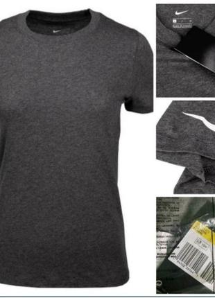 Nike sport casual футболка спортивна котонова жіноча нова якісна базова однотонна