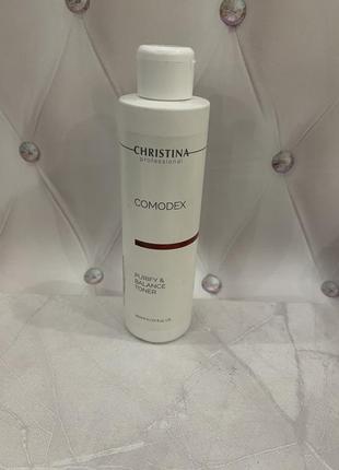 Тоник для лица christina comodex purify &amp; balance toner очистки и баланс, 300 мл