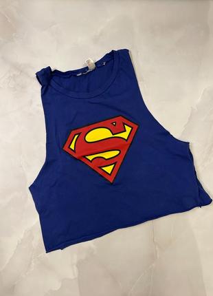Майка жіноча топ жіноча з малюнком супермен superman1 фото