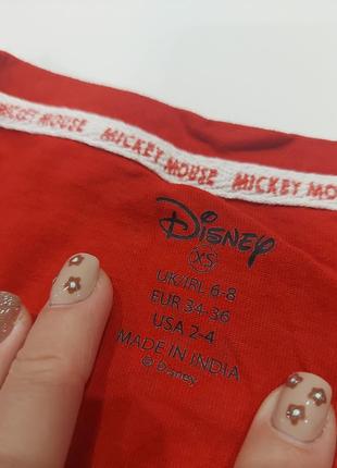 Кофта, лонгслив  от primark от  disney с микимаусом красного цвета 12-14 лет4 фото