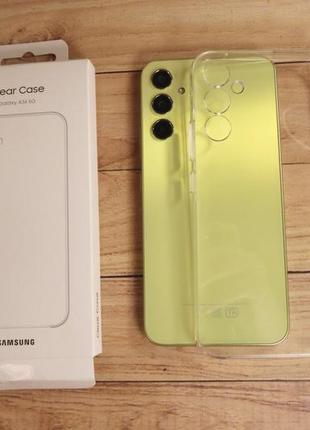 Чехол панель samsung clear case для samsung galaxy a34 прозрачный