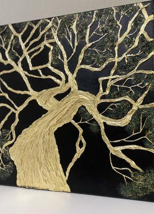 Картина текстурна дерево