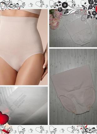 Обнова! новые безшовные утягивающие зональные трусы  lingerie c&a (р.s) утяжка1 фото