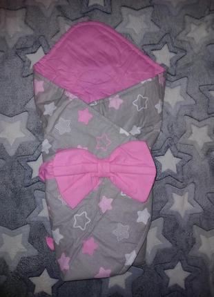 Конверт на выписку, одеяльце