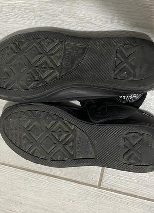 Оригинальный черный высокие конверсы converse кеды high black5 фото