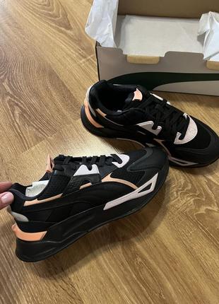 Кросівки puma mirage sport loom black чорні